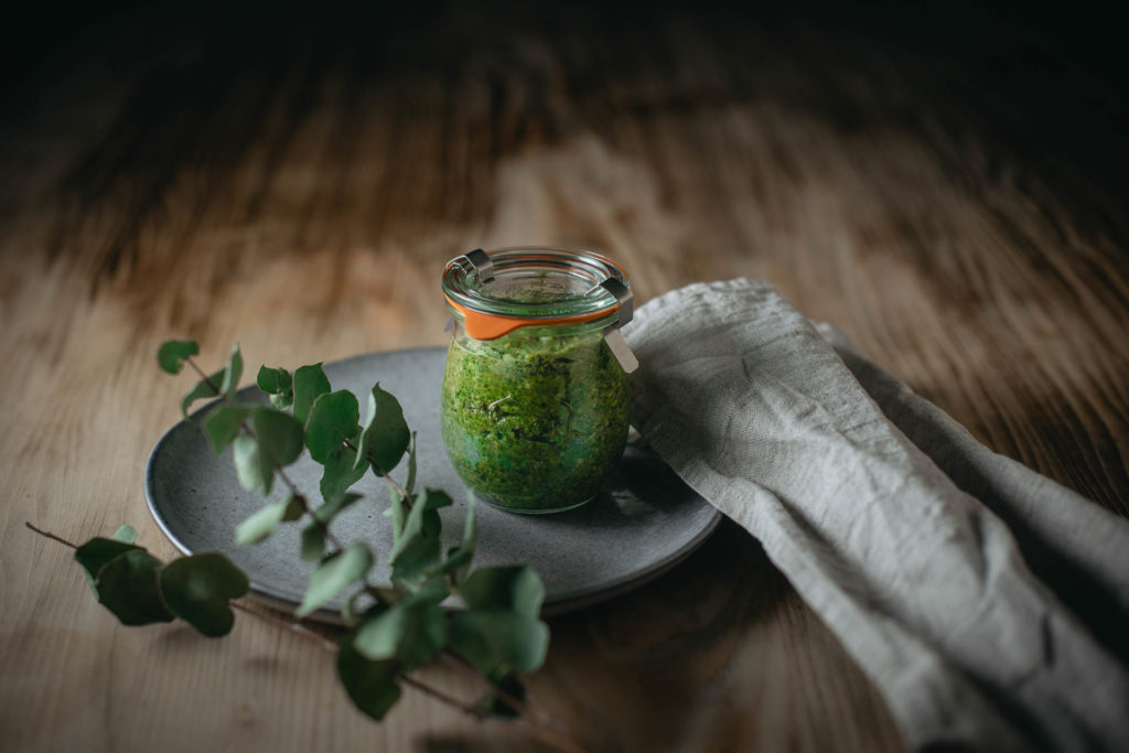 Süßes Minzpesto | CUDDLING CARROTS